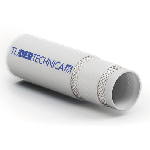 Шланг для пищевых продуктов TUSIL® BRIGHT Dсиликоновыйвыпускнойдля пищевой промышленности