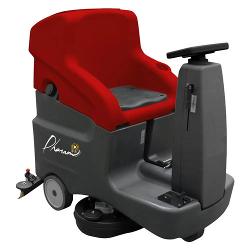 Ride-on scrubber-dryer E66battery-poweredfor environment sanitization