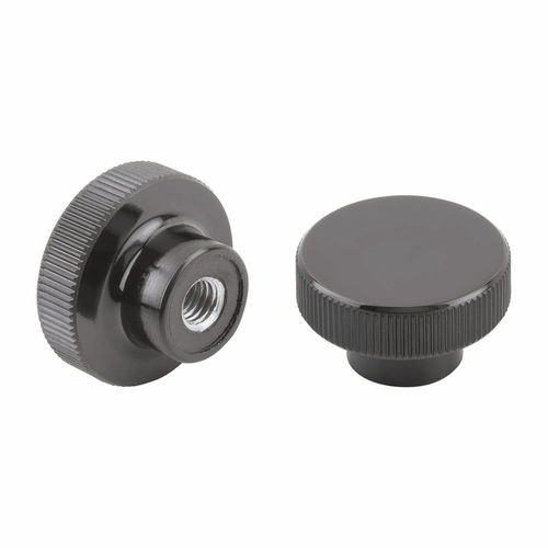 Ручка с накаткой EH 4630цилиндрическаякруглаялатунь