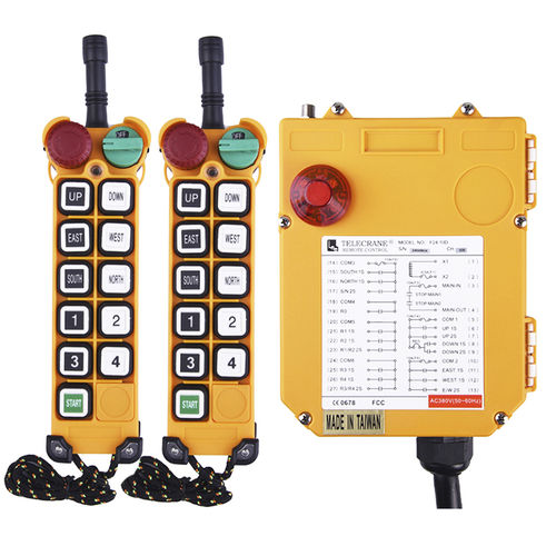 Беспроводной пульт F24-10Sс кнопками10-кнопочныйс аварийной остановкой