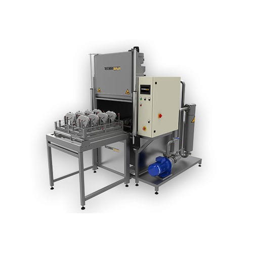 Спрей-моечная машина серии TechSpray FJавтоматическаяпромышленная с фронтальной загрузкой