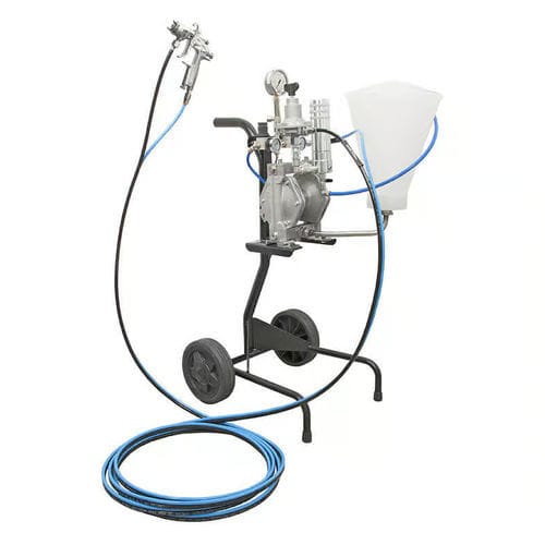 Покрасочный насос LARIUS 2 1:1пневматический безвоздушныймобильный