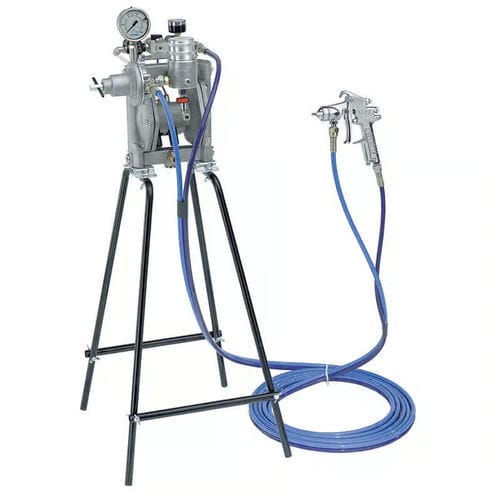 Покрасочный насос LARIUS 2 1:1пневматический безвоздушныймобильный