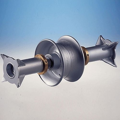 Cable roller M-9-7-12positioninghorizontal operationgalvanized steel