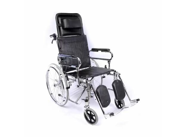 Инвалидная коляска SmartCare SC902GC премиум-класса с реклайнером и ручным управлением