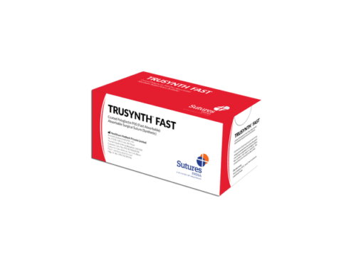 Sutures India Trusynth Fast USP 4-0, обратная резка 3/8 круга
