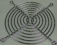 3160-0406- Fan finger guard, plated steel, 120 mm, used with series 5973, 5975, and 5977 gas chromatography/mass spectrometry systems, models 5973-inert, 5973A, 5973N, 5975A, 5975B-MSD, and 5975C