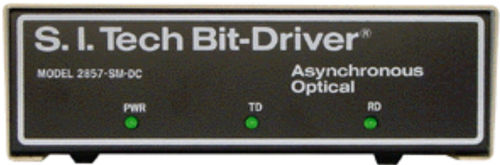 Модем передачи данных серии 2857, оптоволокно, 19 стоек