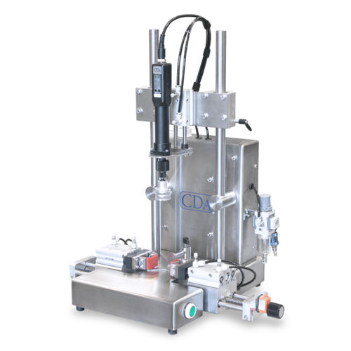 Полуавтоматическая укупорочная машина VS 100для химической продукциидля косметической продукциидля бутылок