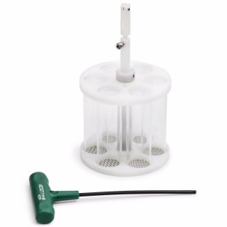 Номер детали: 37-3020- Корзина, 6 трубок (нейлон), 10 ячеек, 1905 мкм, сито из нержавеющей стали. за 100 автоматических аппаратов дезинтеграции