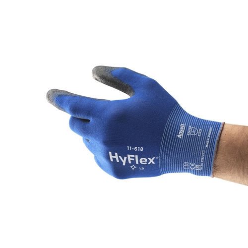 Защитные перчатки HyFlex® 11-618для автомобильной промышленностипромышленныедля металлургической промышленности