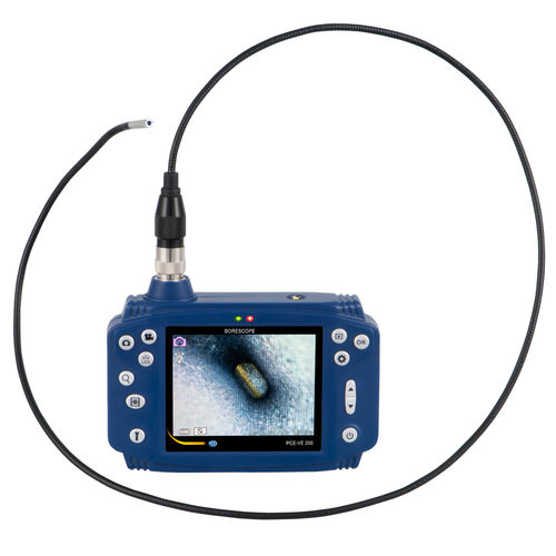 Flexible video endoscope PCE-VE 200industrialfor automobilesfor bore-hole inspection