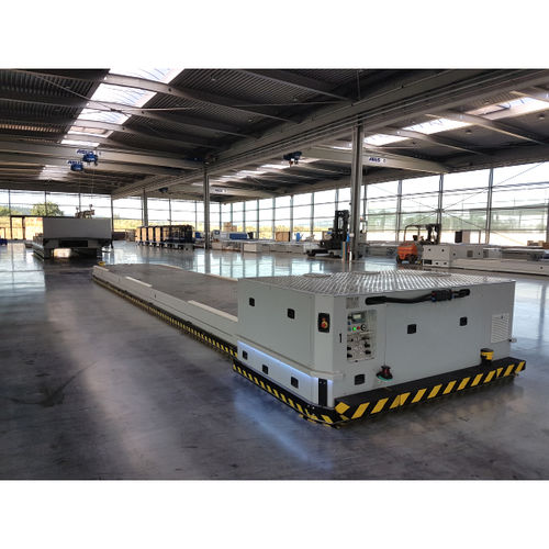 Погрузка AGV под погрузкуперенос на разгрузку