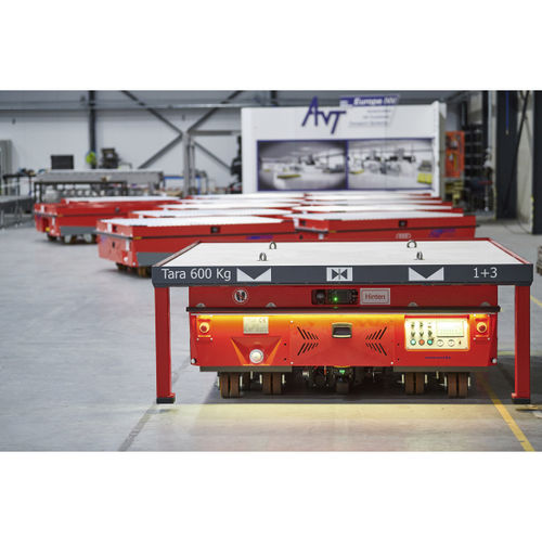 Транспортировка AGV для поддоновдля автомобильной промышленности