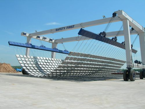 Портальный транспортер на резиновых колесах MST 200