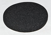 4036-0016- Neoprene insert 2.5dia 1/8THK W/ADH