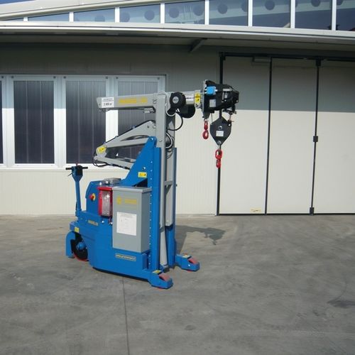 Mobile crane MINIDREL 20SLarticulatedmold handling
