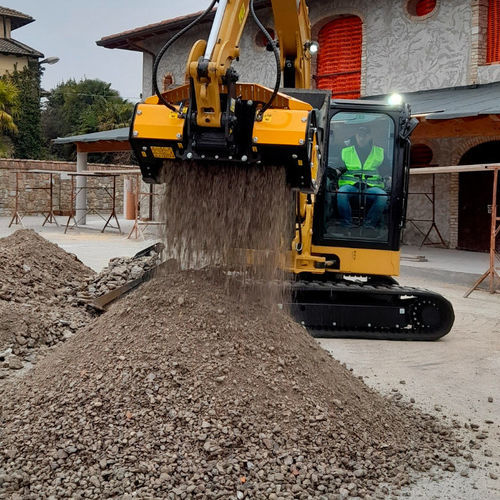 Просеивающий ковш MB-HDS212для мини-погрузчиковдля погрузчиковдля экскаваторов-погрузчиков