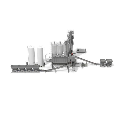 Stationary asphalt plant ACC 140-240 CONTIBASEcontinuous