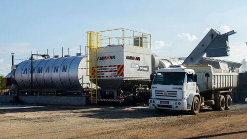 Mobile asphalt plant ACM 100-210 PRIMEcontinuous