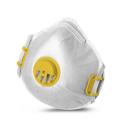 Одноразовая маска SM225FFP2 в форме чашки, крепится за ушами.