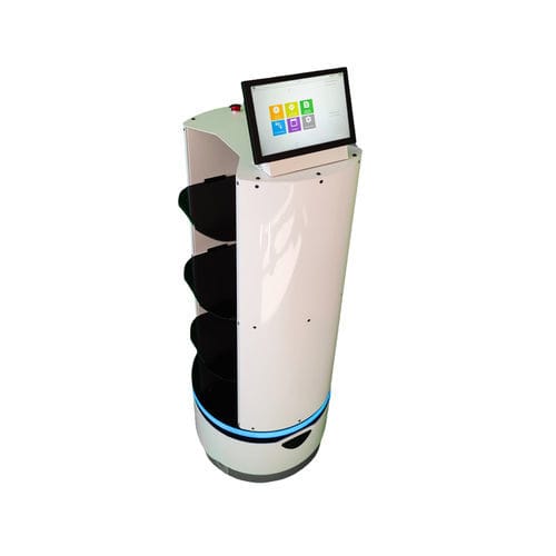 Мобильный робот телеприсутствия LOBO с автономной навигацией и мультисенсорным экраном