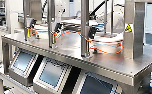 Станция проверки герметичности автоматизированнаяроботизированнаядля упаковки