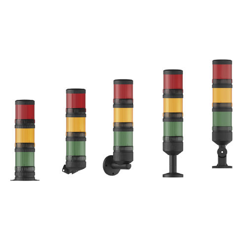 Трехцветный сигнальный фонарь башни