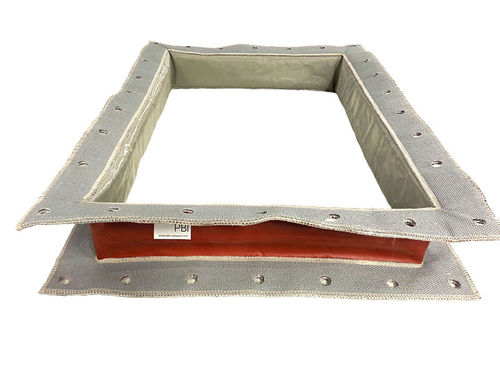 Компенсатор тканевой трубы круглыйквадратпрямоугольный