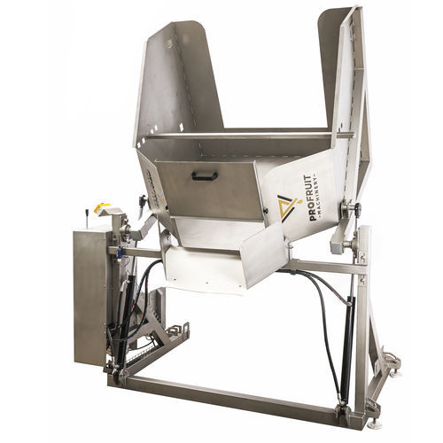 Гидравлическая опрокидывающая станция UNLOADER 500ящик для пищевой промышленности