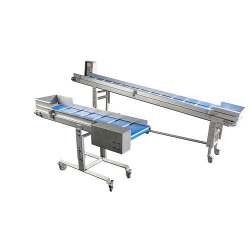 Конвейер ленточный серии SCс регулируемым уклономпрямойэлектропривод