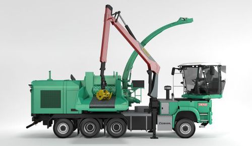 Мобильная дробилка древесины Cobra гибрид