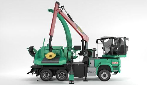 Мобильная дробилка древесины HEM 583 R-Cobra