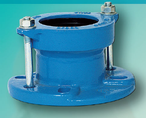 Переходной фланец для выравнивания трубчугун