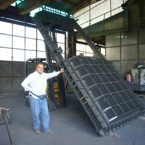 Чугунный затвор для очистки сточных вод