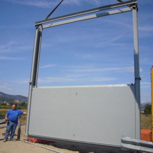 Шлюз очистки сточных вод