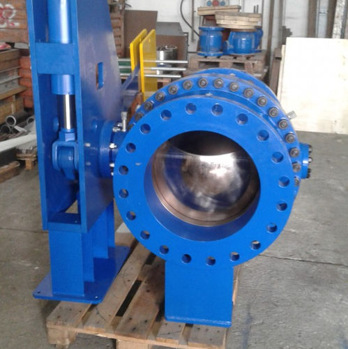 Шаровой клапан турбины с гидроуправлением