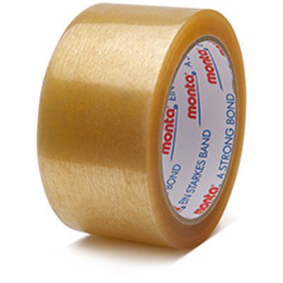 Клейкая лента упаковочная MONTA 335уплотнительнаяполипропиленрезина