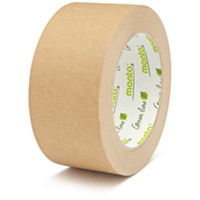 Клейкая лента упаковочная MONTA 840силиконовая бумагабумагасинтетическая