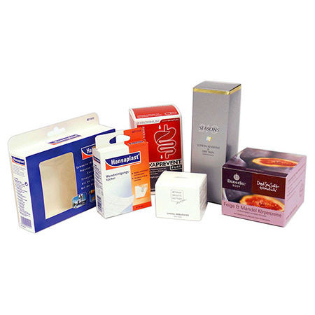 Складная упаковочная коробка из картонадля фармацевтической продукциидля продуктов питания