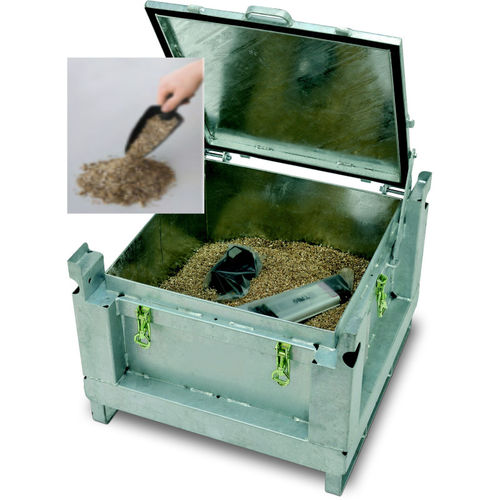 Кожух напольный 711201прямоугольныйдля твердых продуктовсталь