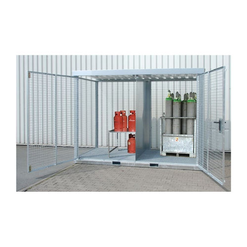 Интермодальный контейнер из оцинкованной стали 1023016для хранения опасных материаловдля вилочных погрузчиков