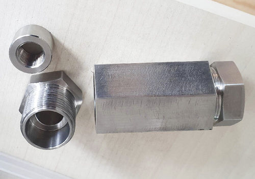 Фитинг высокого давления FH400-FF.99гидравлический с резьбойнержавеющая сталь