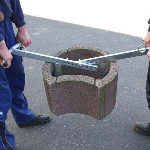 Захват для подъема камня 383 200блоквертикальныйручной