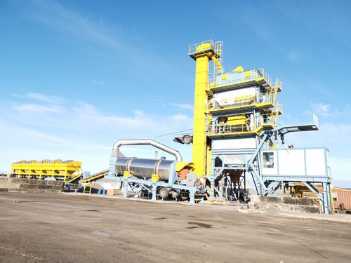 Стационарный асфальтовый завод непрерывного действия