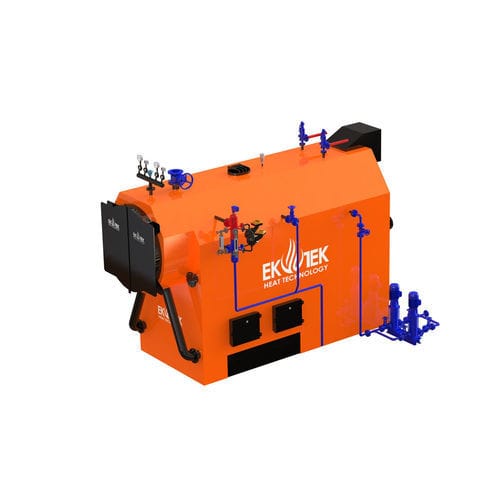 Паровой котел серии HİBRİTгазпеллетуголь