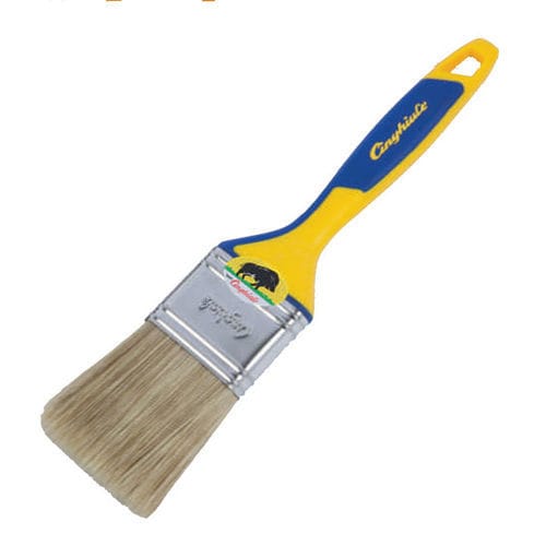 Кисть плоская, серия 541, с пластиковой ручкой.