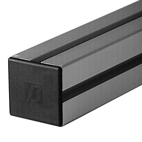 Зажимная заглушка 805квадратABSдля концов профиля