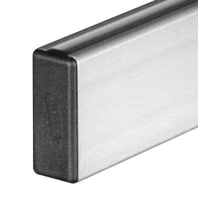 Заглушка запрессованная 952прямоугольнаяABSдля профилей