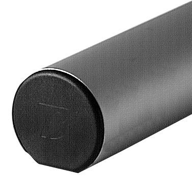 Торцевая заглушка с запрессовкой 1208круглый конецABSдля профилей